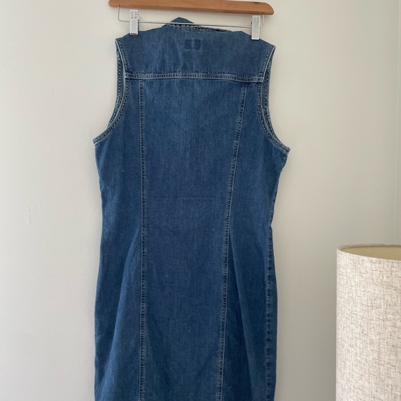 Vintage Calvin Klein Denim Dress - Picture 6 of 11